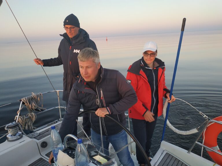 Man over board training