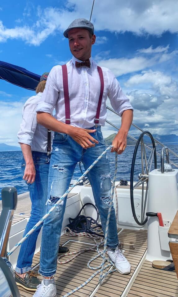 Firmaüritus merel jahil.