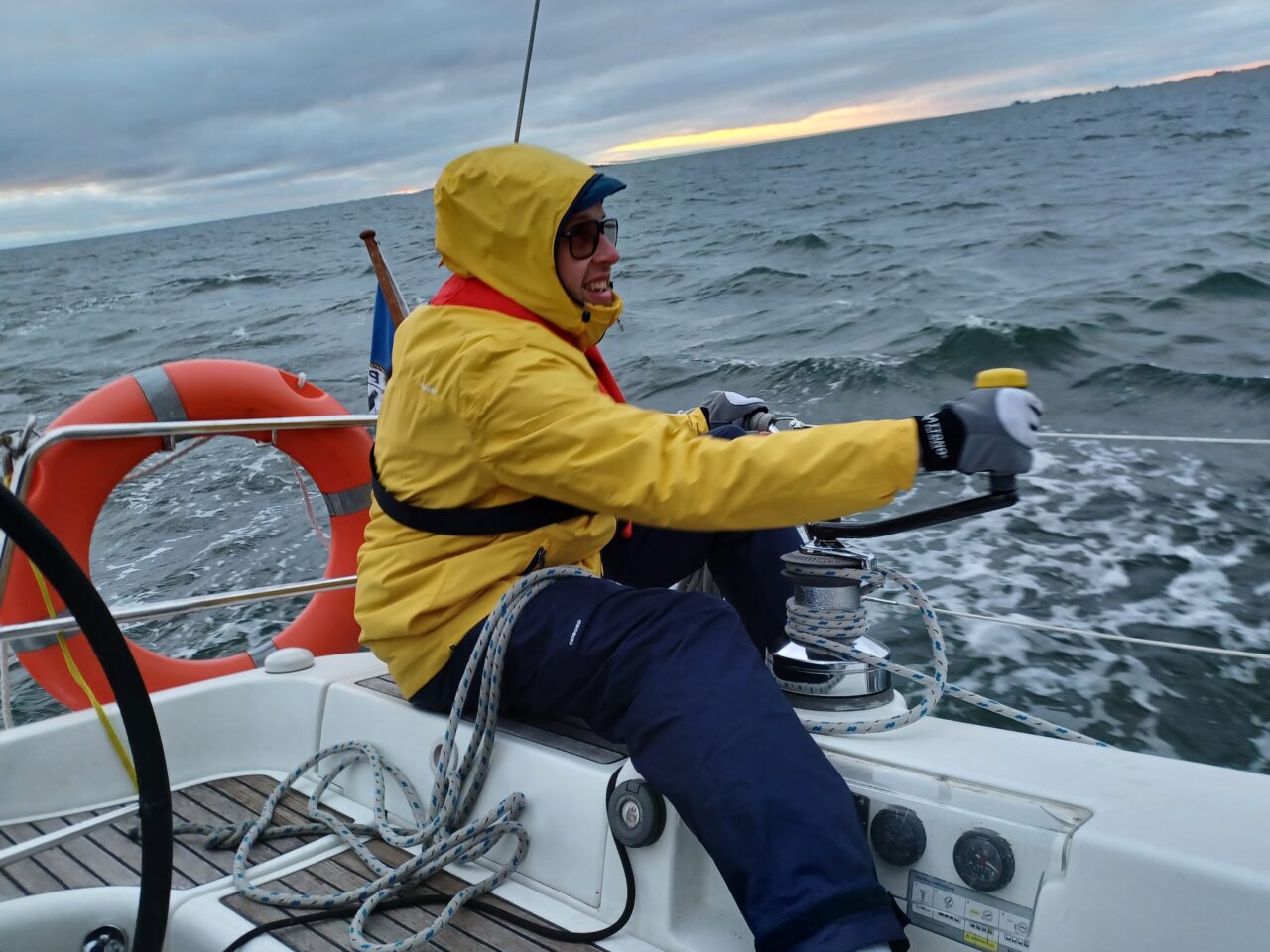 Learning for racing - work with winches