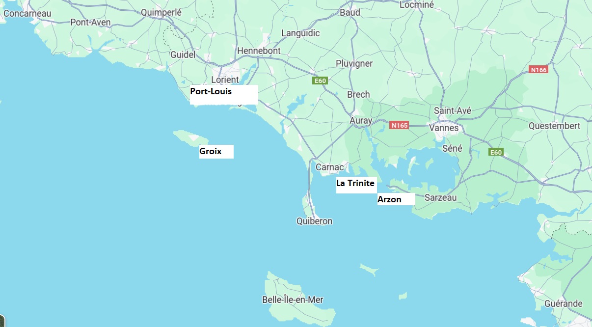 Quiberon bay - mecca of yachtsmen.