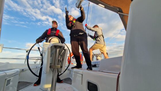 Sailing training in Pärnu