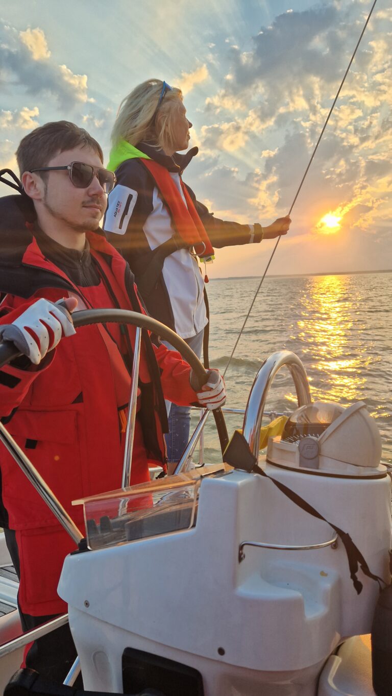 Sailing training in Pärnu