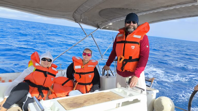 Sailing trip in Italy